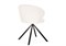 Стул на металлокаркасе Solomon крутящийся white / black - комплект из 2 шт 15600-mwdvl - фото 3107303