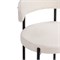 Стул на металлокаркасе Rudi white / black - комплект из 4 шт 15602-mwdvl - фото 3107316