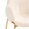 Стул на металлокаркасе Kalipso white / gold - комплект из 2 шт 15592-mwdvl - фото 3107358