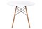 Стол Table 90х72 white / wood 15364-mwdvl