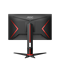 AOC Монитор LCD 23.8'' 16:9 1920х1080(FHD) IPS, nonGLARE, 165 Hz, 300 cd/m2, H178°/V178°, 1000:1, 80M:1, 16.7M, 1ms, VGA, 2xHDMI, DP, USB-Hub, Height adj, Pivot, Tilt, Swivel, Speakers, Black+Cherry 24G2SPU-mrv1 - фото 3141233
