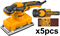 INGCO_PowerTools Шлифмашина вибрационная 320Вт Ingco FS3208 FS3208-mrv - фото 3146364