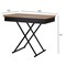 Стол-трансформер Лерон дуб крафт золотой/черный 4630216193249-msMBLK - фото 3156863