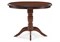 Деревянный стол Аллофан круглый миланский орех 615225-mwdvl