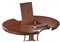 Деревянный стол Нозеан круглый миланский орех 615232-mwdvl - фото 3212403