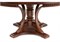 Деревянный стол Нозеан круглый миланский орех 615232-mwdvl - фото 3212407