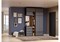 Модульная прихожая Роут венге / графит софт комплектация 5 596592-mwdvl - фото 3216049