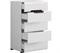 Комод Ацтека KOM5S/10/6 белый BRW00010402-blBRWl - фото 3238856