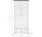 Шкаф платяной Порто SZF2D1S BRW70003204-blBRWl - фото 3239228 Шкаф платяной Порто SZF2D1S BRW70003204-blBRWl - фото 3239228