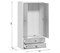 Шкаф платяной Коен SZF 2D2S Венге/Штрокс (NEW) BRW70001454-blBRWl - фото 3239594 Шкаф платяной Коен SZF 2D2S Венге/Штрокс (NEW) BRW70001454-blBRWl - фото 3239594