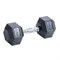 Гантель гексагональная обрезиненная PROFI-FIT 12,5 кг арт-ze4rghpuzasw-tmzspr - фото 3247146