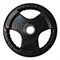 Диск обрезиненный (три хвата, черный) D51 мм PROFI-FIT 15 кг арт-ssruyr608wzl-tmzspr