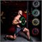 Диск для штанги HI-TEMP с цветными вкраплениями D51 мм PROFI-FIT 25 кг арт-m5r2pnvcrxkf-tmzspr - фото 3247533