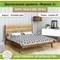 Кровать «Верона 2», массив дуба HBmas12277