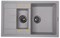 Кухонная мойка Ecoshtein RECHTECK 781.5 Серый шелк mZGSH4250055651511 - фото 3554028