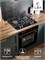 Варочная панель газовая с сенсорным таймером LEX GVG 644 T BL spLEXCHAO000397 - фото 3707629