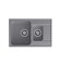 Мойка кухонная кварцевая LEX St.Moritz 740 Deep Grey spLEXRULE000169 - фото 3708574