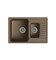 Мойка кухонная кварцевая LEX St.Moritz 740 Chocolate spLEXRULE000039 - фото 3711878