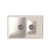 Мойка кухонная кварцевая LEX St.Moritz 740 White spLEXRULE000037 - фото 3712303