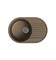 Мойка кухонная кварцевая LEX Como 740 Chocolate spLEXRULE000009 - фото 3712359