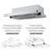 Вытяжка кухонная встраиваемая LEX Hubble 600 Inox spLEXCHAT000033 - фото 3712769