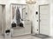 Прихожая  Стиль-02, каркас ЛДСП  Белый, фасад МДФ  Cappuccino Softwood,  2090*1400*380 sppr5VVTtoAR63302 - фото 3806159