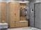 Прихожая  Стиль-03, каркас ЛДСП  Дуб Вотан, фасад ЛДСП  Wotan Oak 2S,  2110*1600*380 sppr5VVTtoAR64966 - фото 3806191