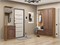 Прихожая  Стиль-04, каркас ЛДСП  Дуб Вотан, фасад МДФ  Brown Dreamline,  2110*2200*380 sppr5VVTtoAR77471 - фото 3806275
