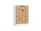 Тумба Стиль ТБ-601 с ящиком Белый, Wotan Oak 2S, каркас ЛДСП  Белый, фасад ЛДСП  Wotan Oak 2S,  907*600*380 sppr5VVTtoAR63090 - фото 3806330