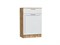 Тумба Стиль ТБ-601 с ящиком Дуб Вотан, White Softwood, каркас ЛДСП  Дуб Вотан, фасад МДФ  White Softwood,  907*600*380 sppr5VVTtoAR65657 - фото 3806360
