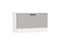 Тумба Стиль ТБ-800 Белый, Grey Silk, Фрейм, каркас ЛДСП  Белый, фасад МДФ  Grey Silk,  475*800*380 sppr5VVTtoAR74502 - фото 3806374