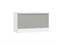 Тумба Стиль ТБ-800 Белый, Silky Light Grey, каркас ЛДСП  Белый, фасад МДФ  Silky Light Grey,  475*800*380 sppr5VVTtoAR68714 - фото 3806380
