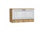 Тумба Стиль ТБ-800 Дуб Вотан, White Dreamline, каркас ЛДСП  Дуб Вотан, фасад МДФ  White Dreamline,  475*800*380 sppr5VVTtoAR65650 - фото 3806417