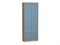 Шкаф двухстворчатый Стиль ШК-803 с ящиками Дуб Вотан, Silky Blue, каркас ЛДСП  Дуб Вотан, фасад МДФ  Silky Blue,  2110*800*376 sppr5VVTtoAR63275 - фото 3806471