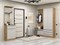 Прихожая  Стиль-04, каркас ЛДСП  Дуб Вотан, фасад МДФ  Silky Light Grey,  2110*2200*380 sppr5VVTtoAR68735 - фото 3806498