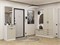 Прихожая  Стиль-04, каркас ЛДСП  Белый, фасад МДФ  Cream Silk,  2110*2200*380 sppr5VVTtoAR77449 - фото 3806510