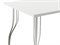Стол обеденный прямоугольный TLC-1.2 (ОС-12), столешница ЛДСП  White In 2S, каркас Сталь  Aluminum Gloss,  742*1200*750 sppr5VVTtoAR72084