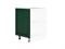 Фасад боковой Дублин для нижнего шкафа,  МДФ  ,  Special Green  ,  716*573*16 sppr5VVTtoAR078-8891 (72733) - фото 3808222