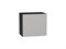 Кухонный  Шкаф верхний горизонтальный Фьюжн Graphite, Silky Light Grey, 460, 500, каркас ЛДСП  Graphite, фасад МДФ  Silky Light Grey,  460*500*318 sppr5VVTtoAR66565 - фото 3809711