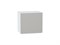 Кухонный  Шкаф верхний горизонтальный Фьюжн Белый, Silky Light Grey, 460, 500, каркас ЛДСП  Белый, фасад МДФ  Silky Light Grey,  460*500*318 sppr5VVTtoAR66553 - фото 3809765