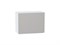 Кухонный  Шкаф верхний горизонтальный Фьюжн Белый, Silky Light Grey, 460, 600, каркас ЛДСП  Белый, фасад МДФ  Silky Light Grey,  460*600*318 sppr5VVTtoAR66554 - фото 3809766
