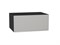 Кухонный  Шкаф верхний горизонтальный глубокий Фьюжн Graphite, Silky Light Grey, 800, каркас ЛДСП  Graphite, фасад МДФ  Silky Light Grey,  358*800*576 sppr5VVTtoAR66549 - фото 3809854