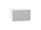 Кухонный  Шкаф верхний горизонтальный глубокий Фьюжн Белый, Silky Light Grey, 600, каркас ЛДСП  Белый, фасад МДФ  Silky Light Grey,  358*600*576 sppr5VVTtoAR66542 - фото 3809880