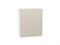 Кухонный  Шкаф верхний с 1-ой дверцей Фьюжн Белый, Cream Silk, 720, 600, каркас ЛДСП  Белый, фасад МДФ  Cream Silk,  716*600*320 sppr5VVTtoAR71896 - фото 3810052