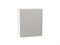 Кухонный  Шкаф верхний с 1-ой дверцей Фьюжн Белый, Silky Light Grey, 720, 600, каркас ЛДСП  Белый, фасад МДФ  Silky Light Grey,  716*600*320 sppr5VVTtoAR66579 - фото 3810100