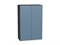 Кухонный  Шкаф верхний с 2-мя дверцами Фьюжн Graphite, Silky Blue, 920, 600, каркас ЛДСП  Graphite, фасад МДФ  Silky Blue,  920*600*320 sppr5VVTtoAR52065 - фото 3810257