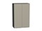 Кухонный  Шкаф верхний с 2-мя дверцами Фьюжн Graphite, Silky Grey, 920, 600, каркас ЛДСП  Graphite, фасад МДФ  Silky Grey,  920*600*320 sppr5VVTtoAR52053 - фото 3810261