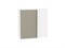 Кухонный  Шкаф верхний прямой угловой Фьюжн Белый, Silky Grey, 720, каркас ЛДСП  Белый, фасад МДФ  Silky Grey,  716*700*345 sppr5VVTtoAR60140 - фото 3810436