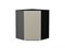 Кухонный  Шкаф верхний угловой Фьюжн Graphite, Silky Grey, 720, каркас ЛДСП  Graphite, фасад МДФ  Silky Grey,  716*600*600 sppr5VVTtoAR52088 - фото 3810472