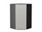 Кухонный  Шкаф верхний угловой Фьюжн Graphite, Silky Light Grey, 920, каркас ЛДСП  Graphite, фасад МДФ  Silky Light Grey,  920*600*600 sppr5VVTtoAR66634 - фото 3810475